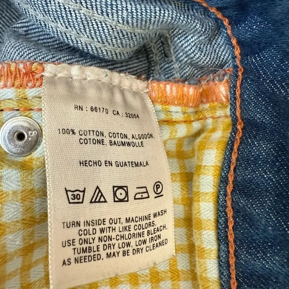 Anthropologie Pilcro and The Letterpress Stet Denim Jean Shorts size 29 - Picture 4 of 6